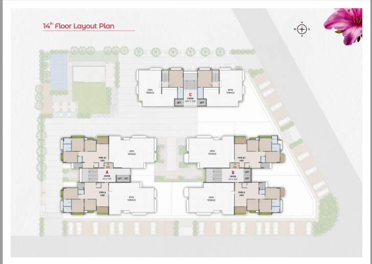 14th Floor Layout  Premium