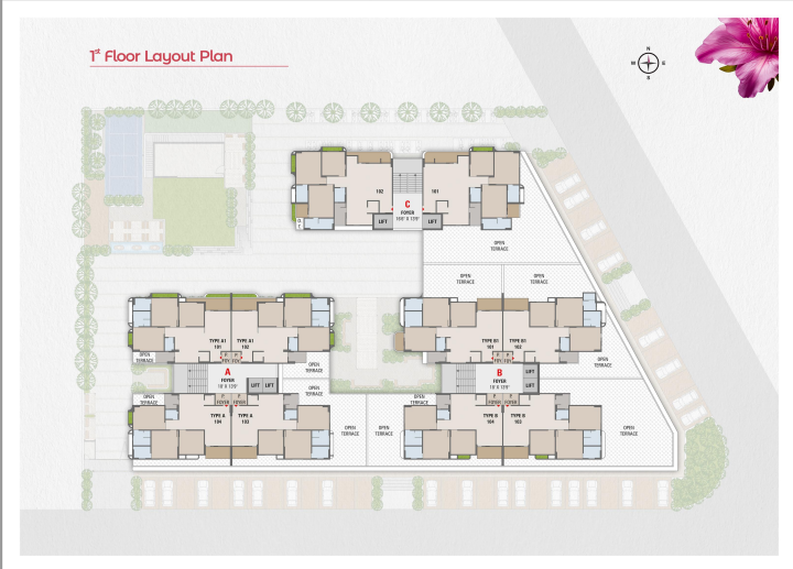 1st Floor Layout
