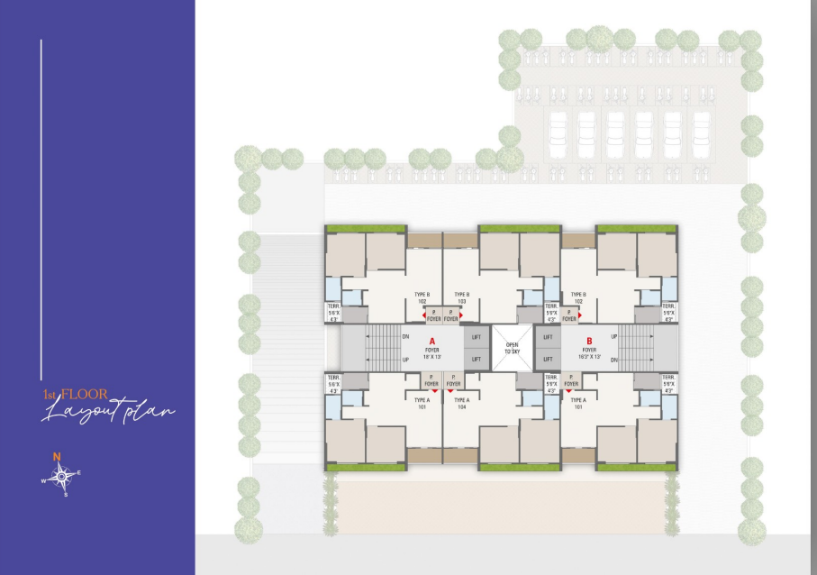 1st Floor Layout
