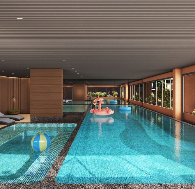 Brij Sandalwood Heated Indoor Swimming Pool Amenity